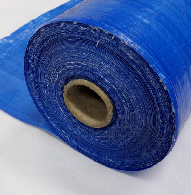 Heavy-duty 110gsm roll, 1.8m x 100m, suitable for covering floors, equipment, or materials.