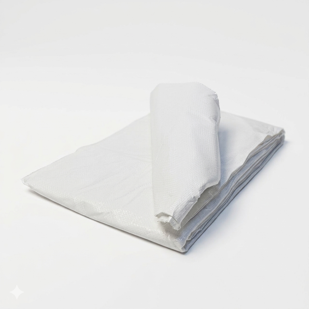 Durable standard tarpaulin, 110gsm, designed for long-lasting outdoor protection.
