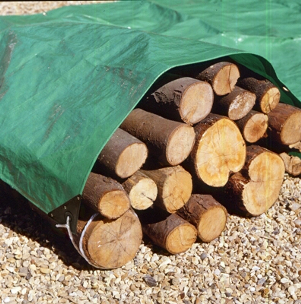 140gsm Green / Silver Tarpaulins