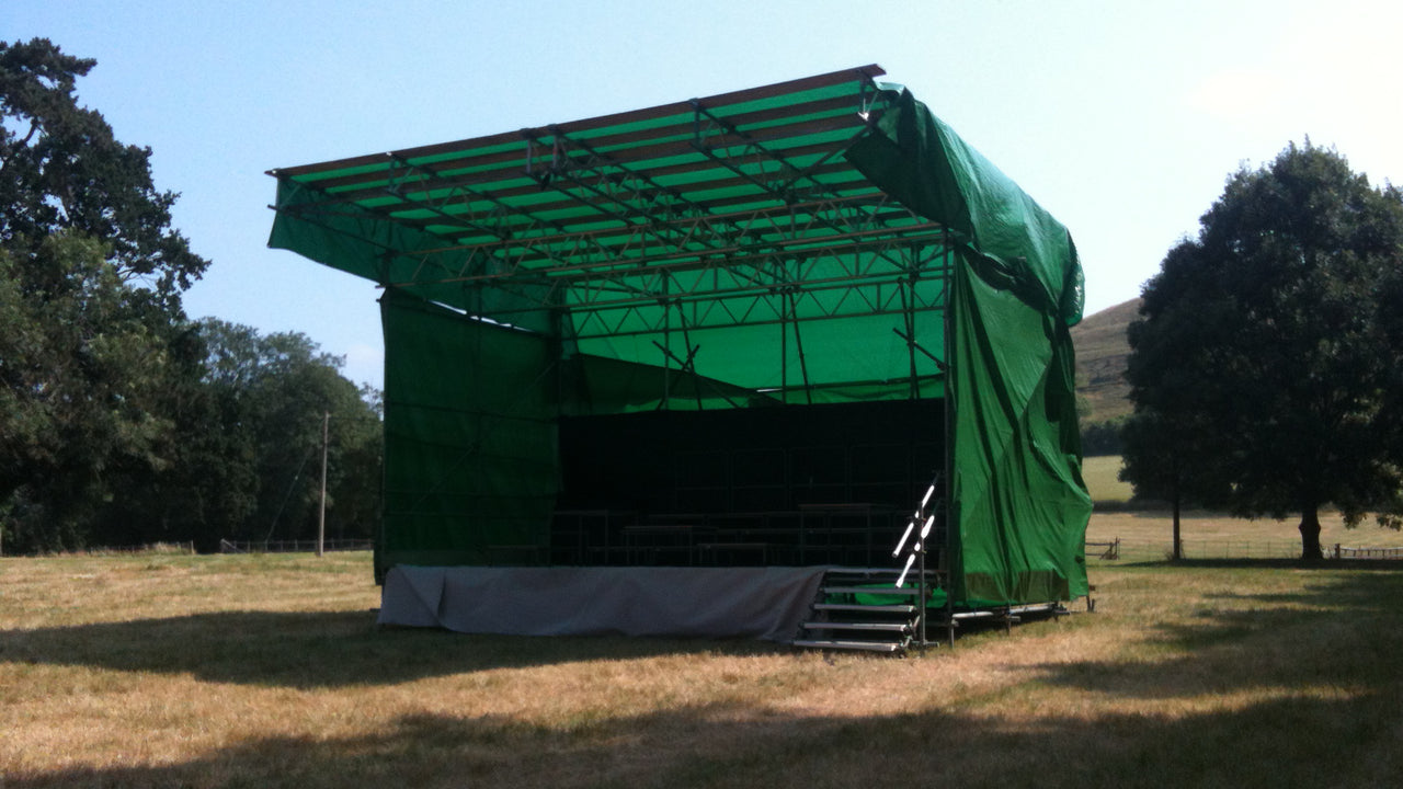 170gsm Mono Cover Green Tarpaulins