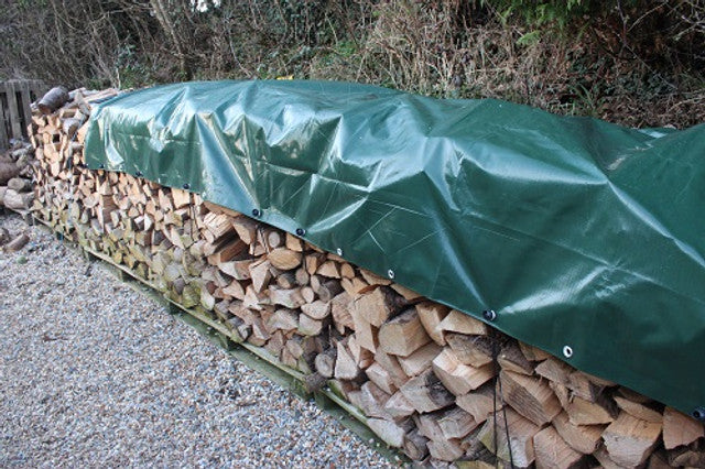250gsm Heavy Weight Green/Brown Tarpaulins