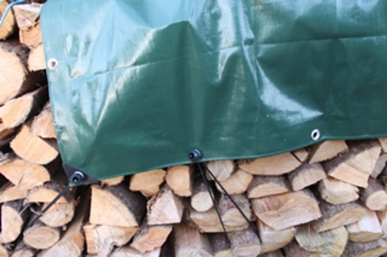 250gsm Heavy Weight Green/Brown Tarpaulins