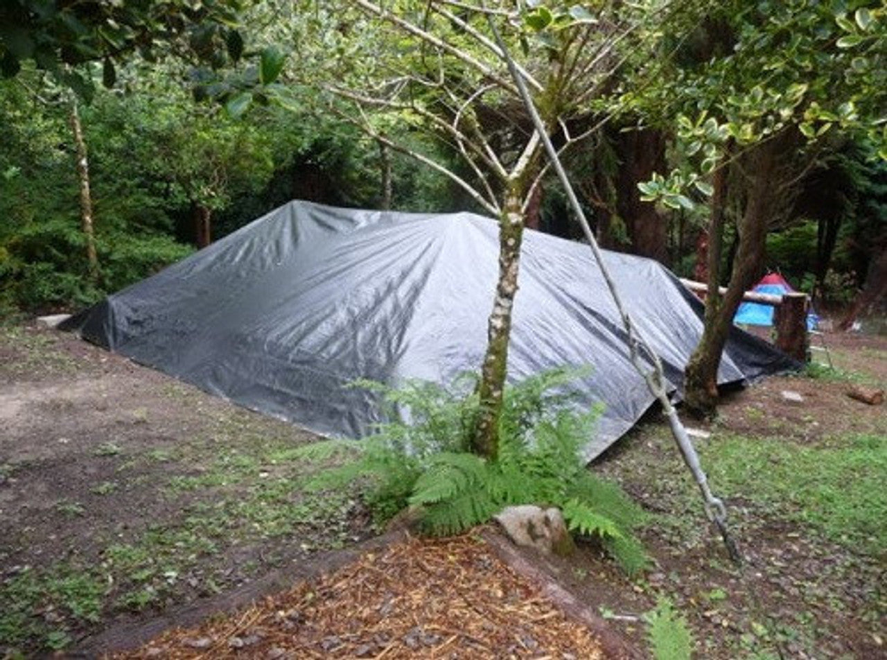 270gsm Heavy Weight Black/Silver Tarpaulins
