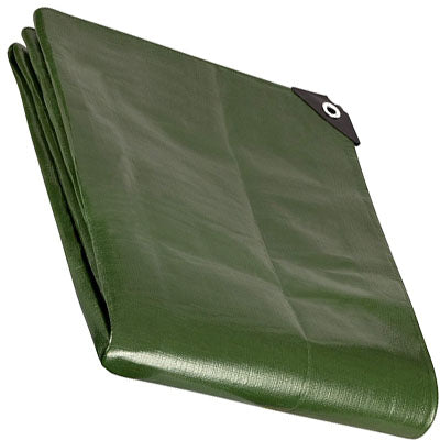 Green Waterproof 200gsm Heavy Duty Tarpaulin Cover