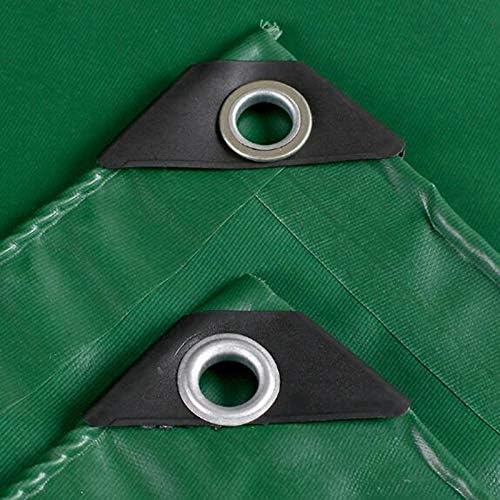 Premium Waterproof Heavy Duty Green/Black Tarpaulin - 265Gsm: Ultimate Protection for All Seasons