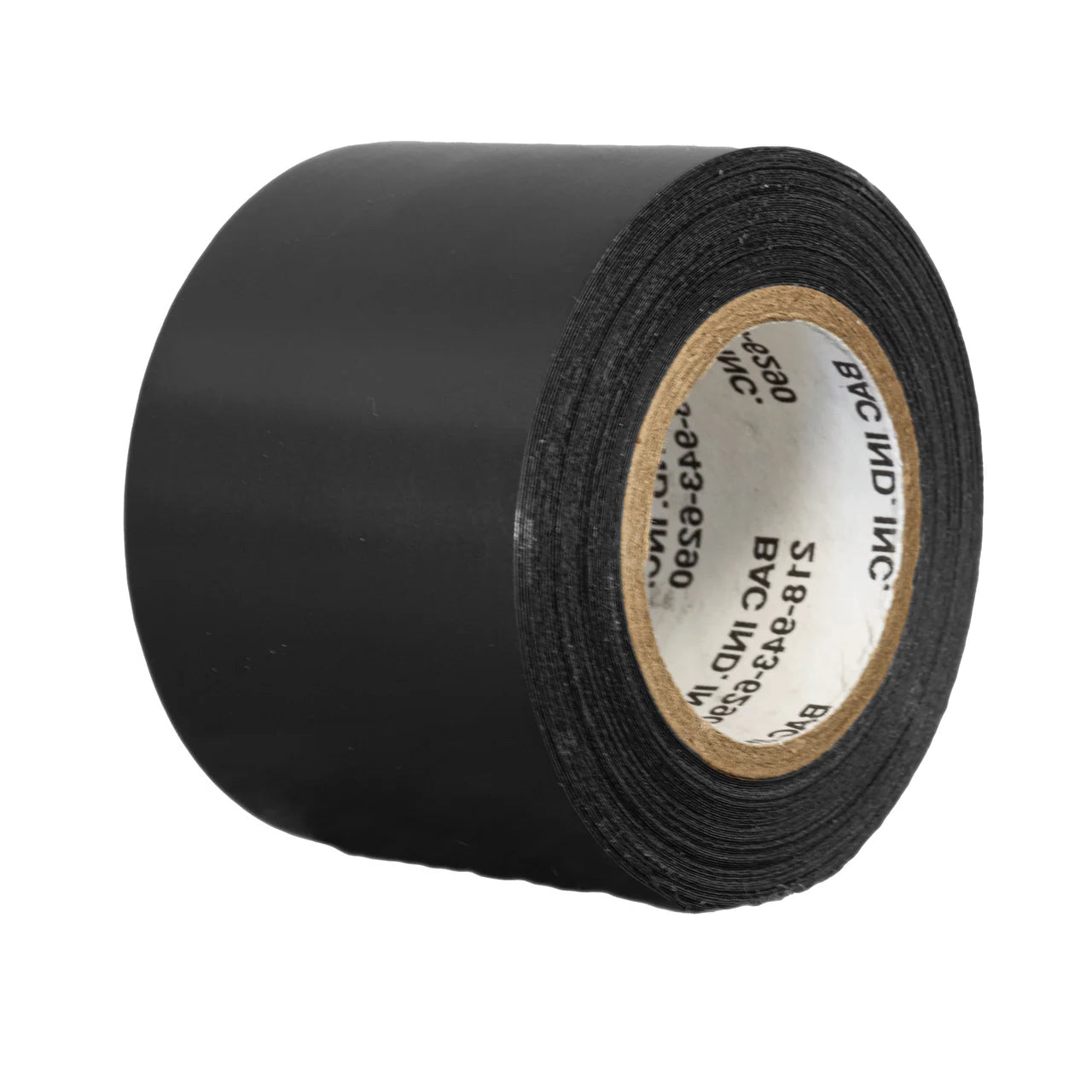 Durable 2" x 35' tarpaulin Black Color tape ideal for patching covers and securing tarps.