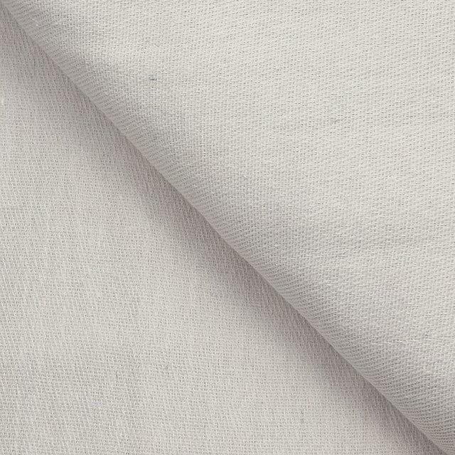 Close-up of cotton twill dust sheet for protecting surfaces from spills and debris.