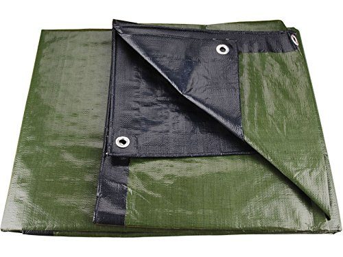 Green Waterproof 200gsm Heavy Duty Tarpaulin Cover