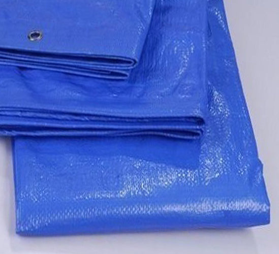 Multipurpose Tarpaulin 110gsm Heavy Duty UV Resistant Tarpaulin Blue