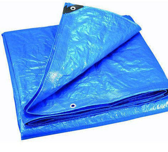 Multipurpose Tarpaulin 110gsm Heavy Duty UV Resistant Tarpaulin Blue