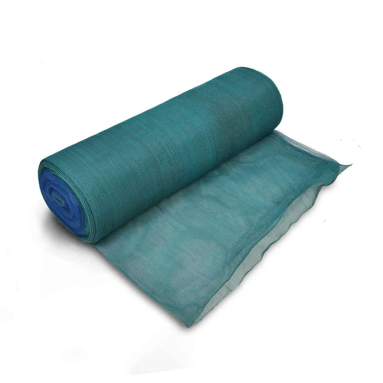Durable construction debris netting for protecting workers and passersby.