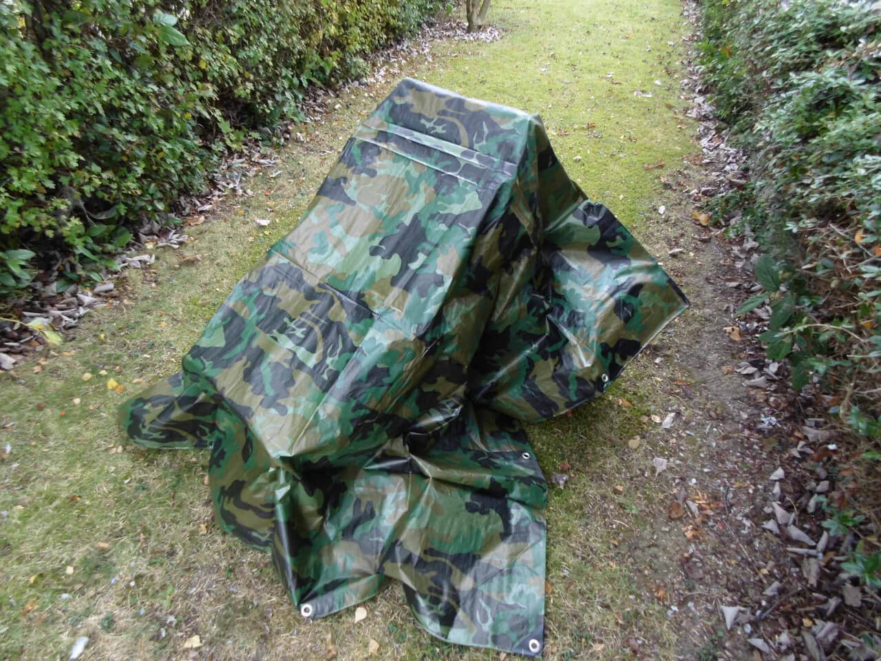 Camouflage Pattern Tarpaulin Durable 110 GSM Waterproof Cover