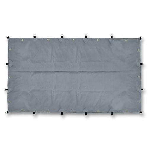 Reliable Canvas Poly Cotton Water Resistant Grey Tarpaulins