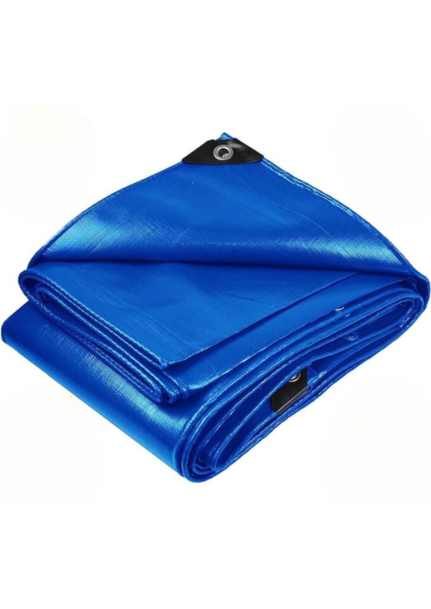 Heavy-Duty Blue Polyethylene Tarpaulin 190gsm UV & Waterproof