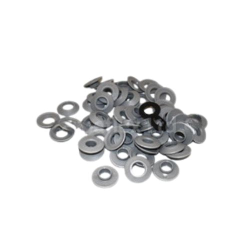 10-Pack of Grey Plastic Eyelets