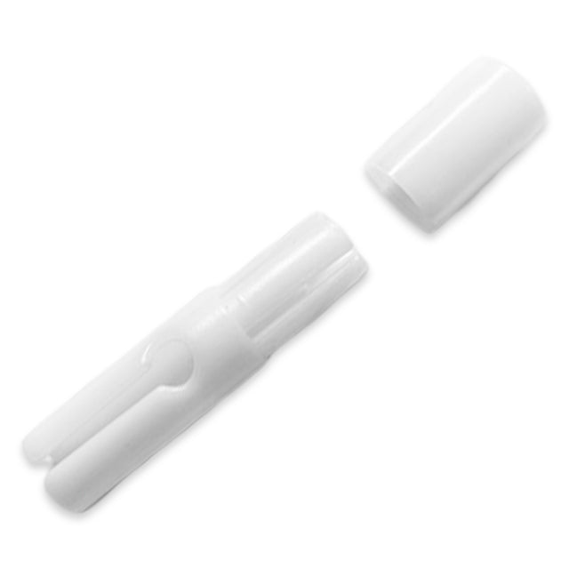 White Autolocking Toggle - Single