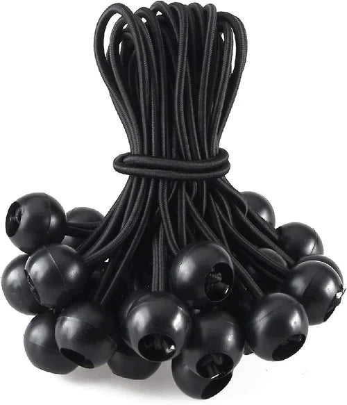 20cm Black Ball Bungees Durable and Superior Quality