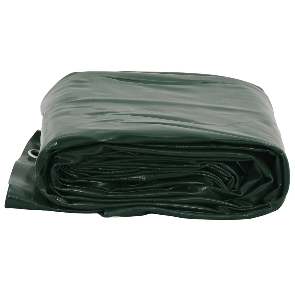 Premium Heavy Duty Green/Black UV Resistant Tarpaulin - 190gsm: Ultimate Protection