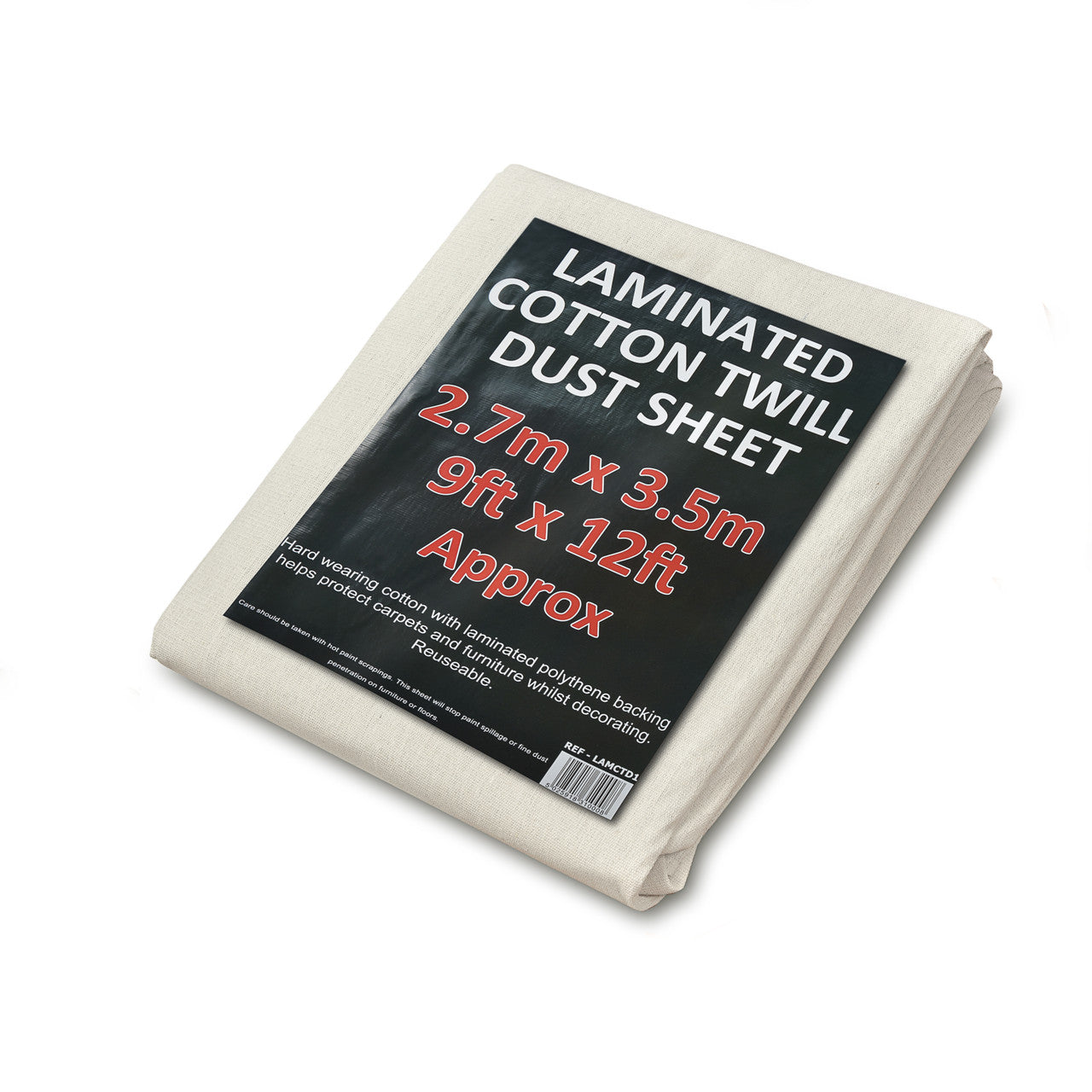 Laminated Twill Dust Sheet