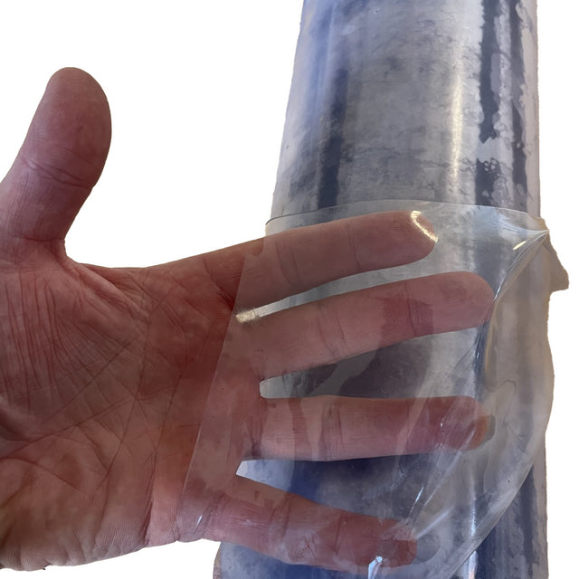 1.1m x 25m Glass Clear Roll