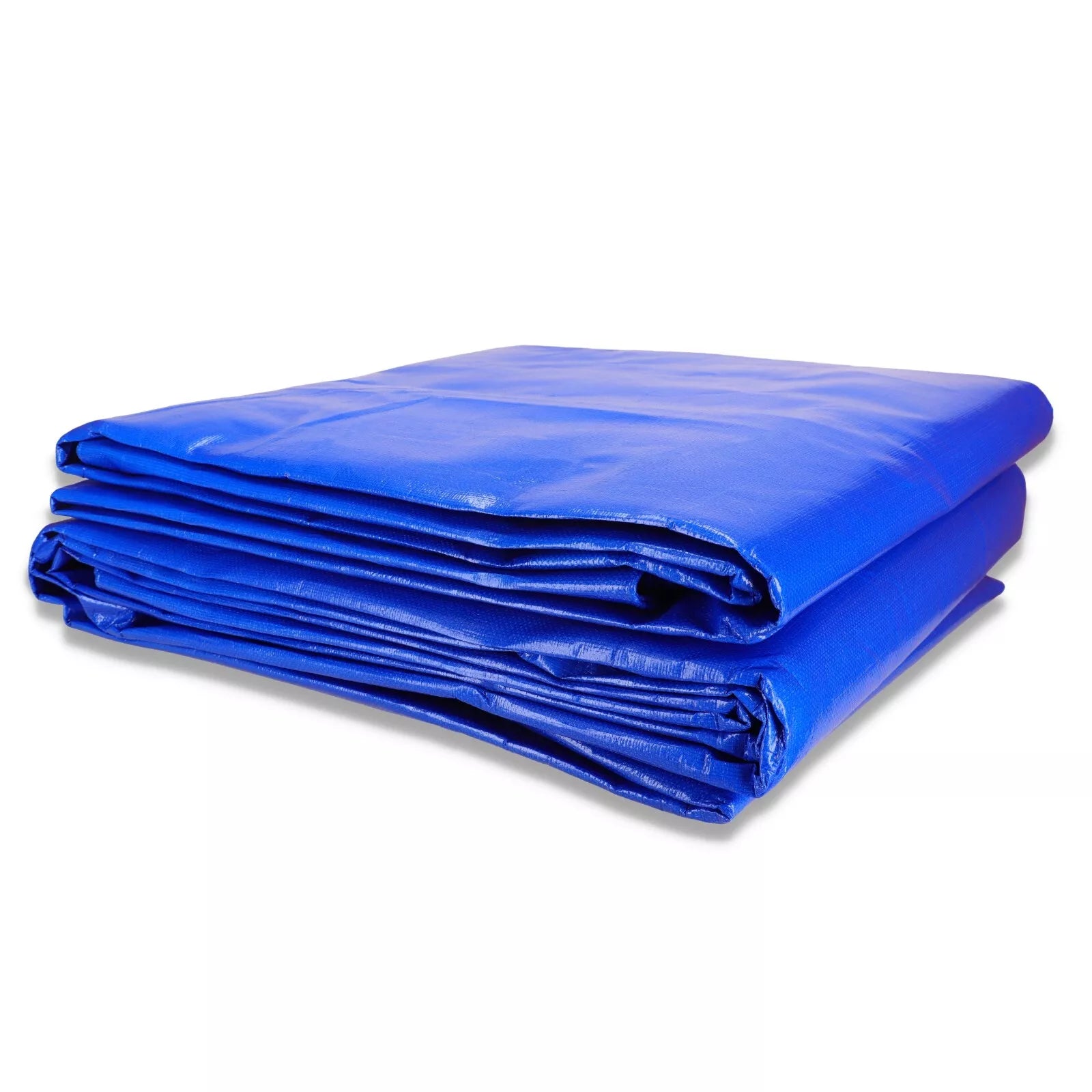 Ultimate Protection: Heavy Duty Waterproof UV Resistant Blue-16Mil Tarpaulin - 265gsm