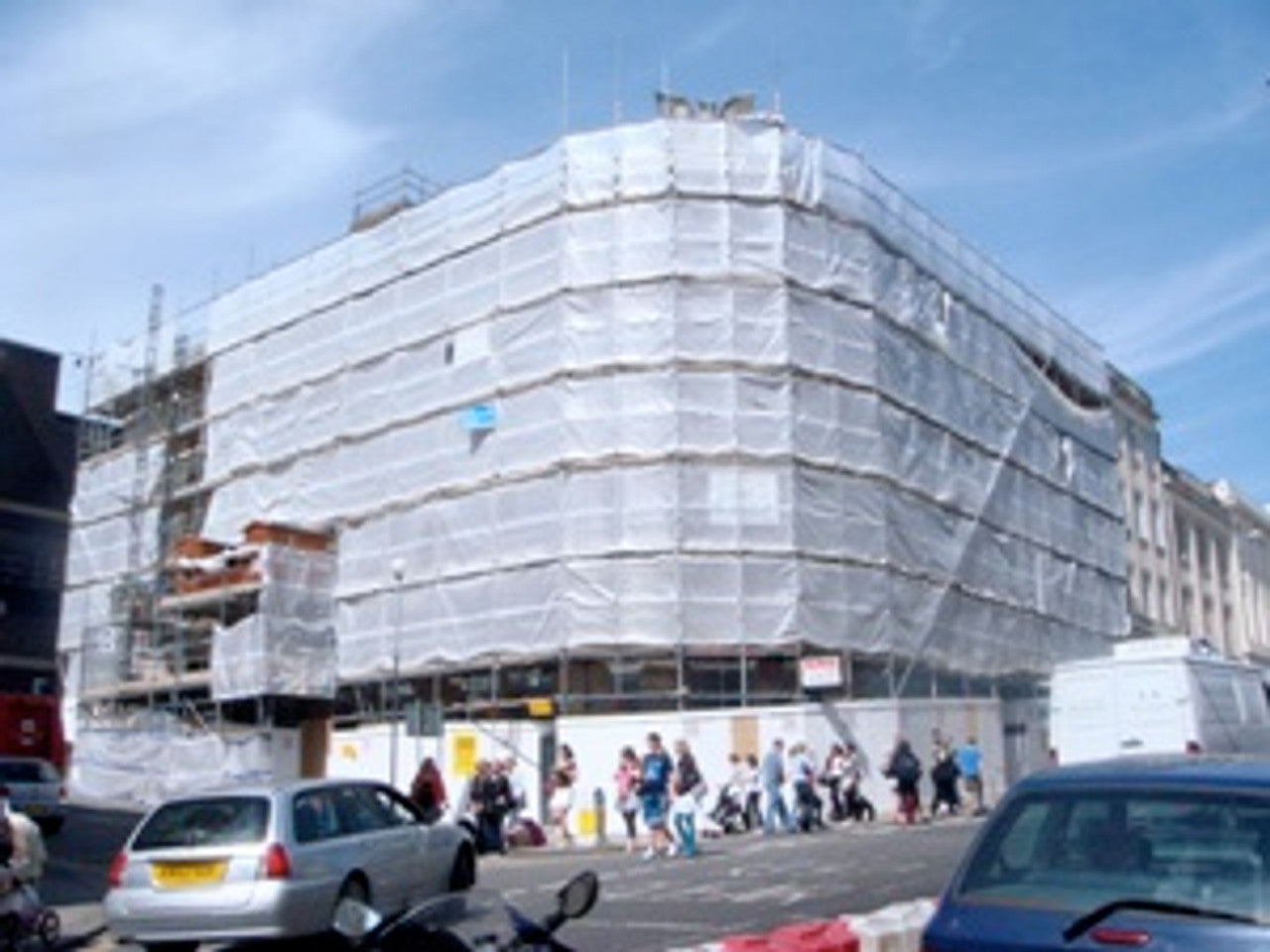 170gsm Scaffold Sheeting